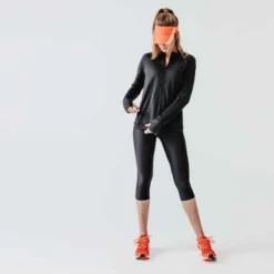 Kalenji VESTE DE RUNNING FEMME RUN DRY NOIR 8 Kalenji VESTE DE RUNNING FEMME RUN DRY NOIR -Sportmania veste running run dry noir femme 2