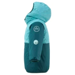 WEDZE Veste Ski Bébé - WARM LUGIKLIP Turquoise 12 WEDZE Veste Ski Bébé - WARM LUGIKLIP Turquoise -Sportmania veste ski bebe warm lugiklip turquoise 2