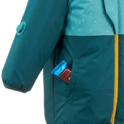 WEDZE Veste Ski Bébé - WARM LUGIKLIP Turquoise 15 WEDZE Veste Ski Bébé - WARM LUGIKLIP Turquoise -Sportmania veste ski bebe warm lugiklip turquoise 5