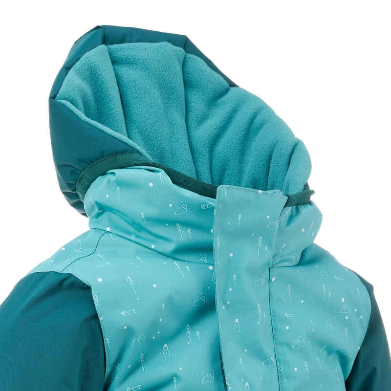 WEDZE Veste Ski Bébé - WARM LUGIKLIP Turquoise 8 WEDZE Veste Ski Bébé - WARM LUGIKLIP Turquoise – Image 8