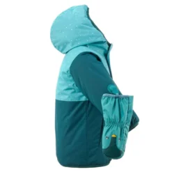 WEDZE Veste Ski Bébé - WARM LUGIKLIP Turquoise 19 WEDZE Veste Ski Bébé - WARM LUGIKLIP Turquoise -Sportmania veste ski bebe warm lugiklip turquoise 9