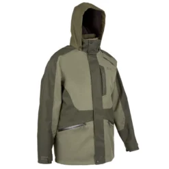 VESTE TRAQUE CHASSE SUPERTRACK 300 IMPERMEABLE VERT -Sportmania veste traque chasse supertrack 300 impermeable vert 6