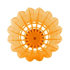 Volant De Badminton En Plastique PSC 100 X 3 - Blanc/Gris/Orange -Sportmania volant de badminton en plastique psc 100 x 3 blancslashgrisslashorange 11