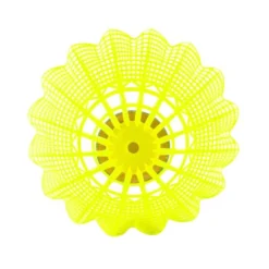 Volant De Badminton En Plastique PSC 100 X 3 - Blanc/Gris/Orange -Sportmania volant de badminton en plastique psc 100 x 3 blancslashgrisslashorange 14