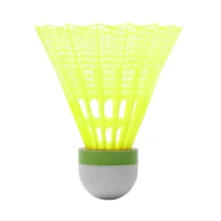 Volant De Badminton En Plastique PSC 500 X 6 - Jaune -Sportmania volant de badminton en plastique psc 500 x 6 jaune 8