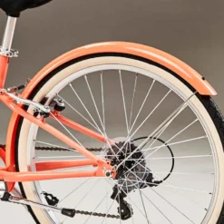 BTWIN VTC ENFANT RIVERSIDE 500 CORAIL 24 Pouces 9-12 ANS -Sportmania vtc enfant riverside 500 corail 9 12 ans 12