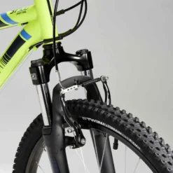 BTWIN VTT ENFANT ROCKRIDER ST 500 24 POUCES 9-12 Ans Jaune Fluo -Sportmania vtt enfant rockrider st 500 24 pouces 9 12 ans noir 2