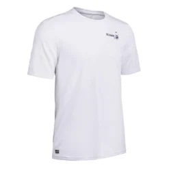 WATER TEE SHIRT Top Anti UV Surf Manches Courtes Eco Homme Blanc
