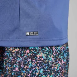 WATER TEE SHIRT Top Anti UV Surf Manches Longues Eco Homme Blue -Sportmania water tee shirt top anti uv surf manches longues eco homme blue 2